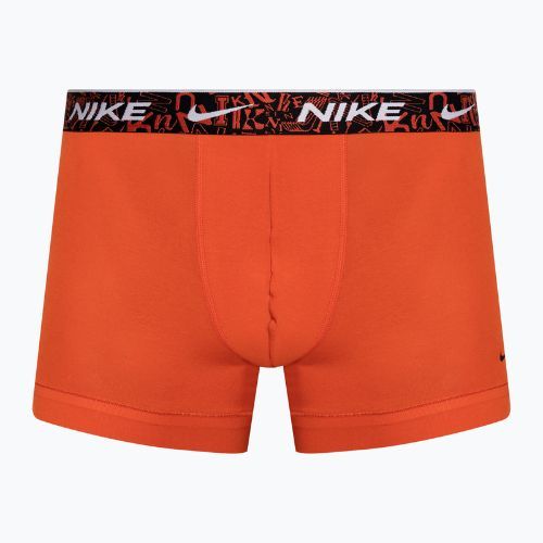 Boxershorts Herren Nike Everyday Cotton Stretch Trunk 3 Paar red/aquarius blue/stadium green