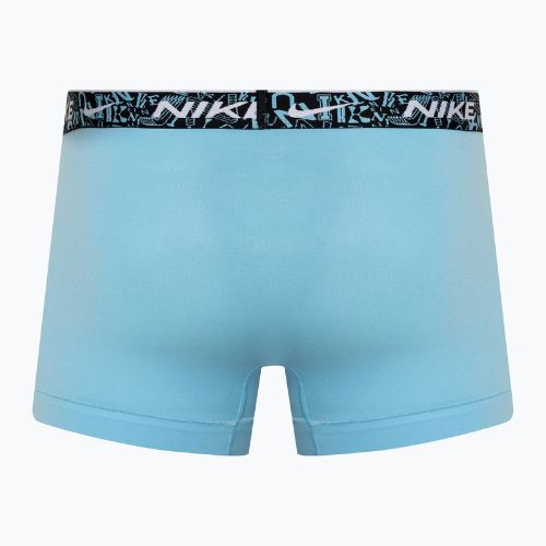 Boxershorts Herren Nike Everyday Cotton Stretch Trunk 3 Paar red/aquarius blue/stadium green