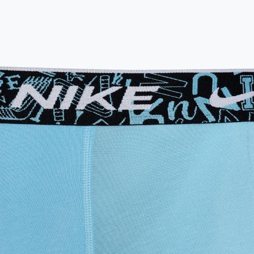 Boxershorts Herren Nike Everyday Cotton Stretch Trunk 3 Paar red/aquarius blue/stadium green