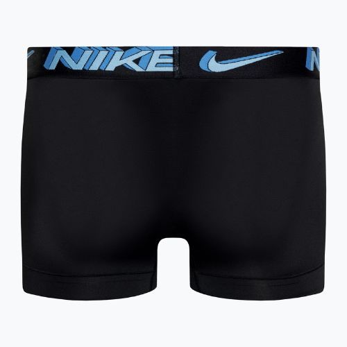 Boxershorts Herren Nike Dri-Fit Essential Micro Trunk 3 Paar stadium green/pink rise/black 3d