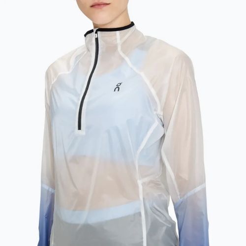 Laufjacke Damen On Zero undyed-white /cobalt