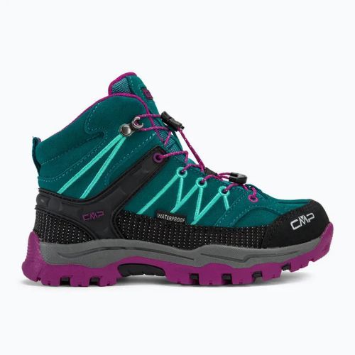 Trekkingschuhe Kinder CMP Rigel Mid lake/pink fluo