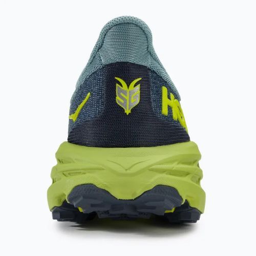 Laufschuhe Herren HOKA Speedgoat 5 stone blue/dark citron