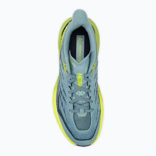 Laufschuhe Herren HOKA Speedgoat 5 stone blue/dark citron