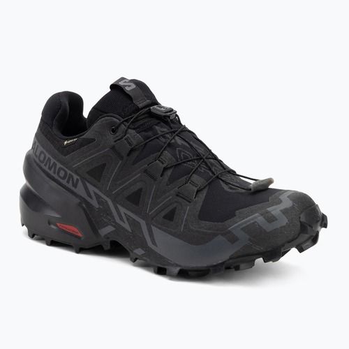 Laufschuhe Damen Salomon Speedcross 6 GTX black/black/phan