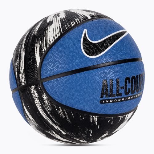 Basketball Nike Everyday All Court 8P Graphic Deflated star blue/black/white/black Größe 7