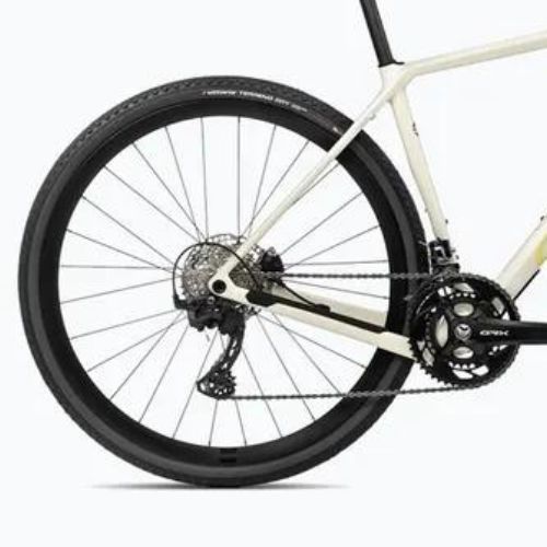 Schotterfahrrad Orbea Terra M30 Team 2024 ivory white/spicy lime