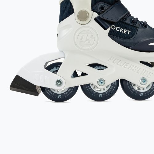 Inliner Kinder Powerslide Rocket white/navy blue