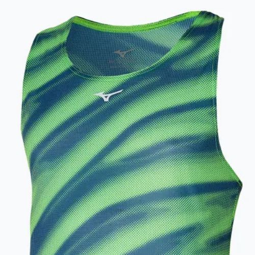 Lauf Tank Top Herren Mizuno DAF Graphic Tank light green