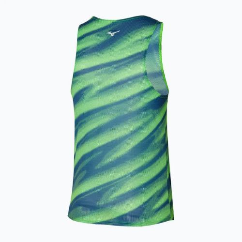 Lauf Tank Top Herren Mizuno DAF Graphic Tank light green