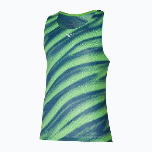 Lauf Tank Top Herren Mizuno DAF Graphic Tank light green