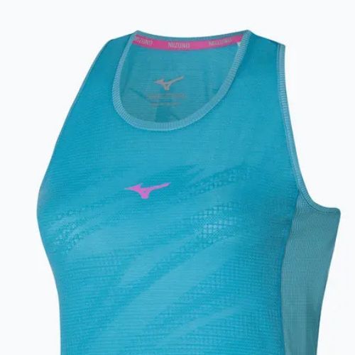 Lauf Tank Top Damen Mizuno Aero Tank maui blue