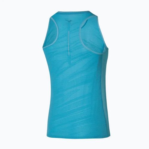 Lauf Tank Top Damen Mizuno Aero Tank maui blue