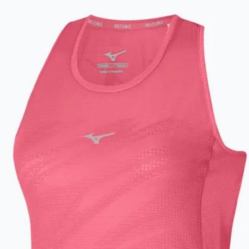 Lauf Tank Top Damen Mizuno Aero Tank sunkissed coral