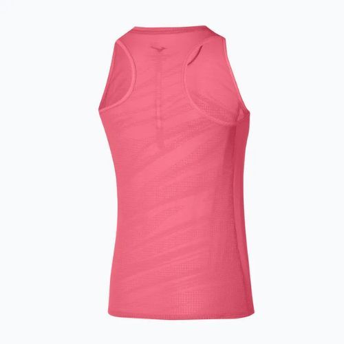 Lauf Tank Top Damen Mizuno Aero Tank sunkissed coral