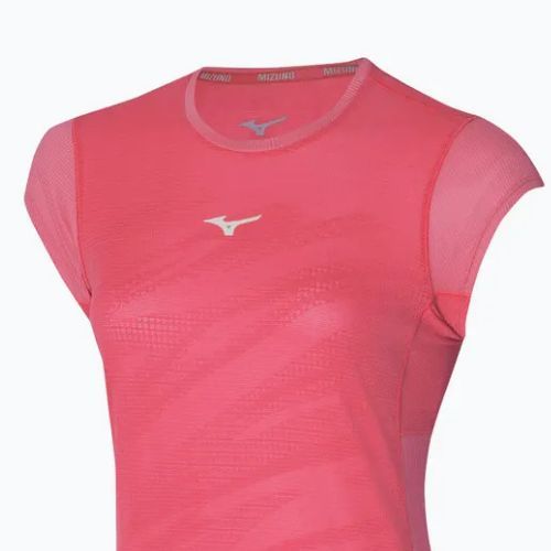 Laufshirt Damen Mizuno Aero Tee sunkissed coral