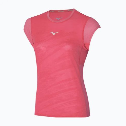Laufshirt Damen Mizuno Aero Tee sunkissed coral