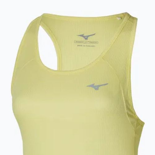 Lauf Tank Top Damen Mizuno DryAeroFlow Tank pale lime yellow