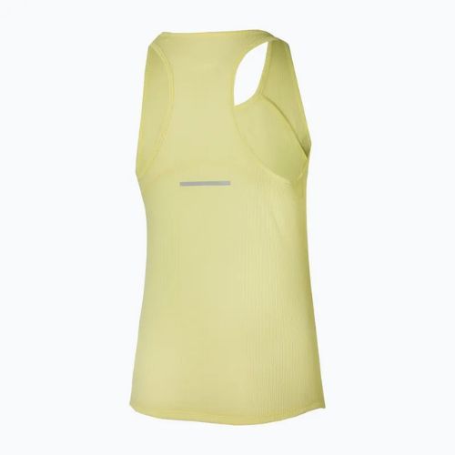 Lauf Tank Top Damen Mizuno DryAeroFlow Tank pale lime yellow