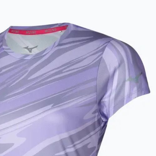 Laufshirt Damen Mizuno Core Graphic Tee pastel lilac