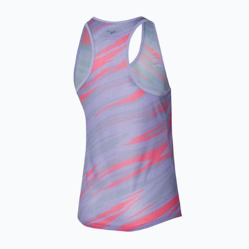 Lauf Tank Top Damen Mizuno DAF Graphic Tank pastel lilac