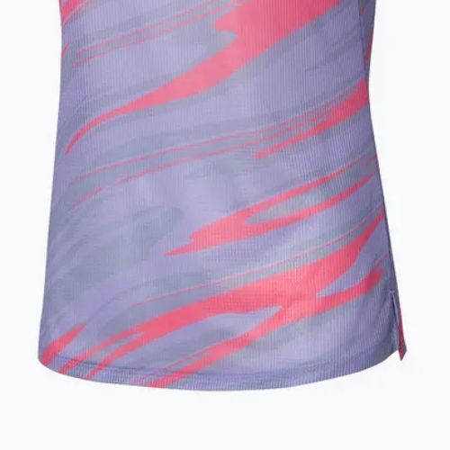 Lauf Tank Top Damen Mizuno DAF Graphic Tank pastel lilac