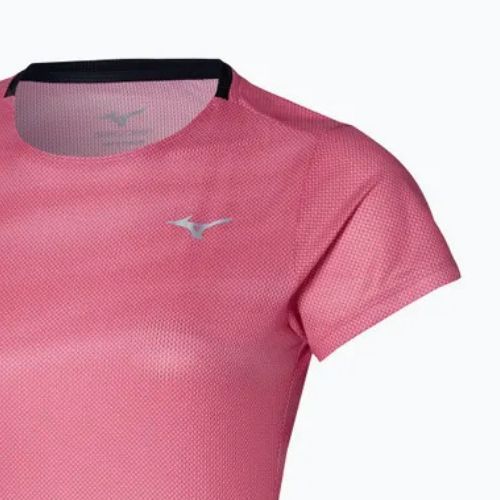 Laufshirt Damen Mizuno Premium Aero Tee sangria sunset