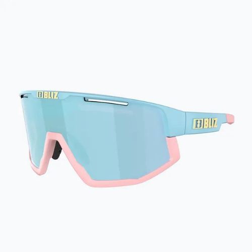 Sonnenbrille Bliz Fusion pastel blue/smoke/ice blue multi