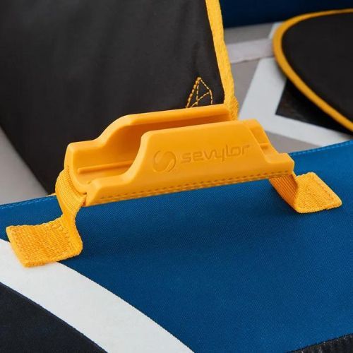 Sevylor Montreal blau/schwarzes aufblasbares 3-Personen-Kajak