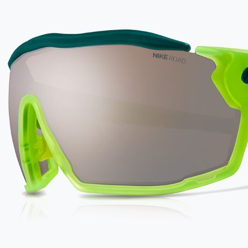 Sonnenbrille Nike Show X Rush matte volt/chrome mirror