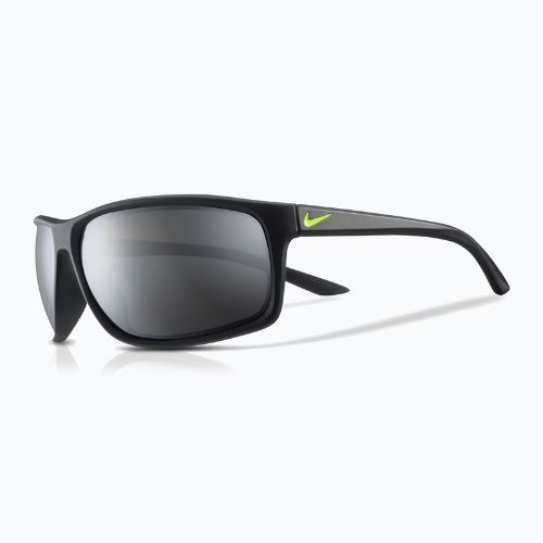 Sonnenbrille Herren Nike Adrenaline matte black/grey w/silver mirror