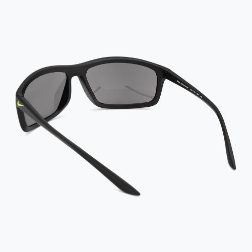 Sonnenbrille Herren Nike Adrenaline matte black/grey w/silver mirror
