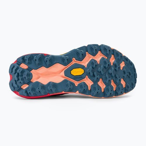Laufschuhe Damen HOKA Speedgoat 5 real teal/papaya