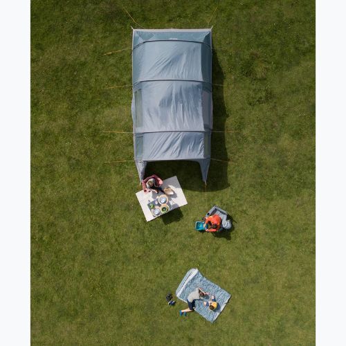 Vango Lismore 450 Paket Mineral grün 4-Personen-Campingzelt