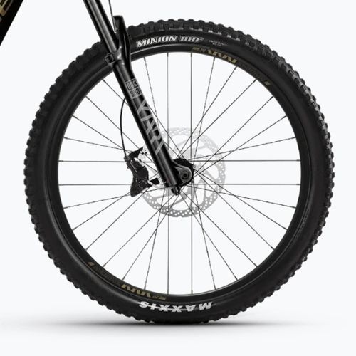 Elektrofahrrad Haibike Allmnt CF 8 750 Wh black/gold gloss