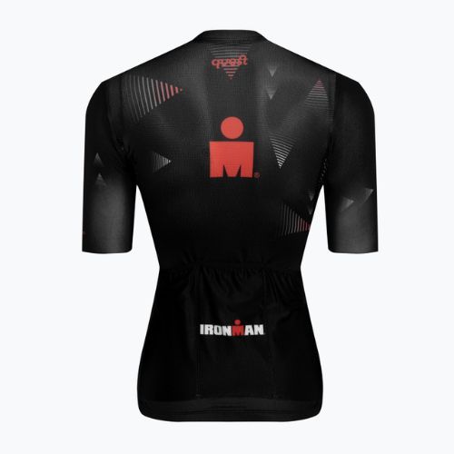 Fahrradtrikot Damen Quest Race Line France Iron Man black