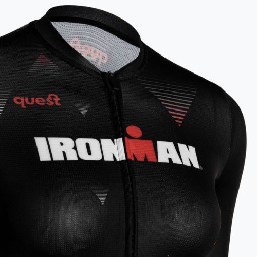 Fahrradtrikot Damen Quest Race Line France Iron Man black