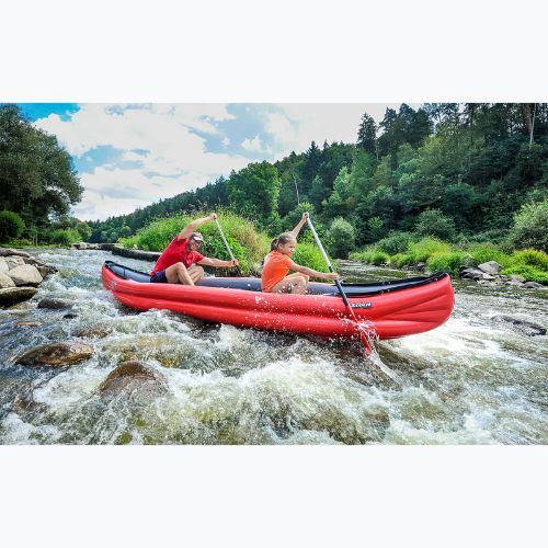 Gumotex Scout Standard rot 3-Personen aufblasbares Kajak