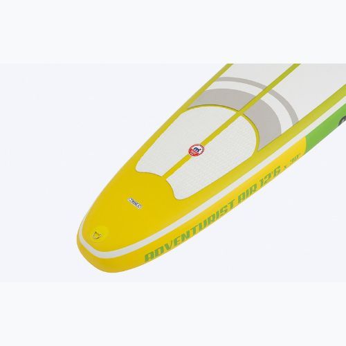 SUP Board Stand up Paddle Board Mistral Adventurist Air 12'6" green/white/yellow