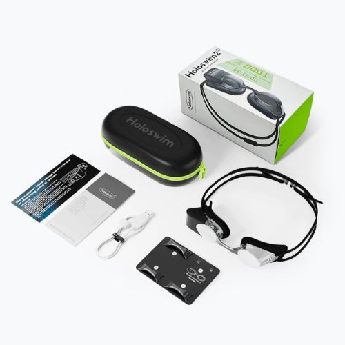 Holoswim Smart Schwimmbrille schwarz