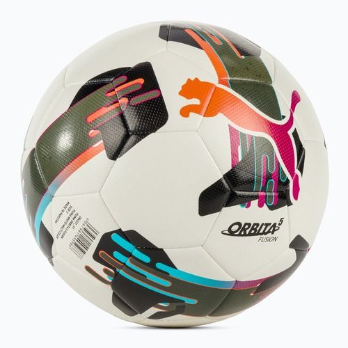 PUMA Orbit 5 Fusion Fußball puma weiß/multicolor Größe 3