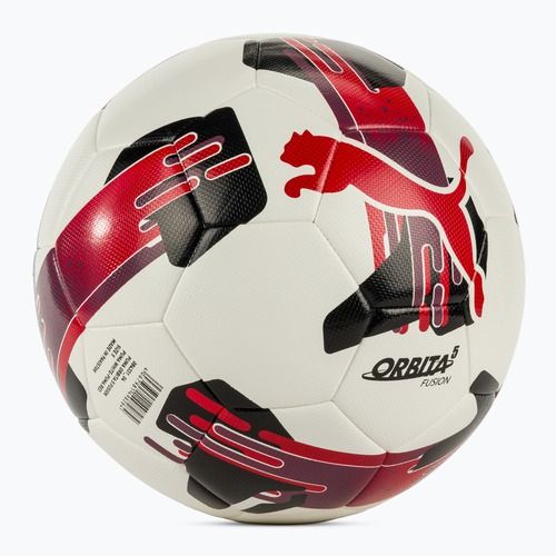 PUMA Orbit 5 Fusion Fußball puma weiß/puma rot Größe 5
