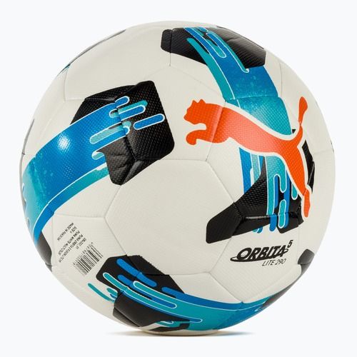 PUMA Orbit 5 Fusion Lite Fußball puma weiß/multicolor Größe 4