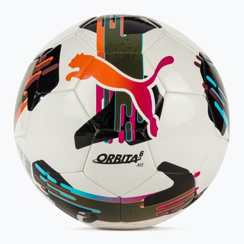 PUMA Orbit 6 MS Fußball puma weiß/multicolor Größe 3
