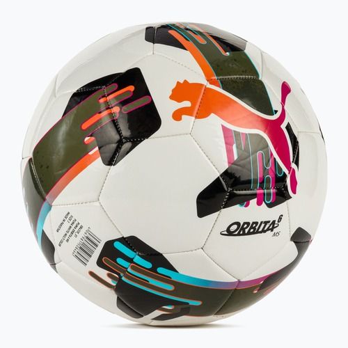 PUMA Orbit 6 MS Fußball puma weiß/multicolor Größe 3