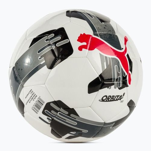 PUMA Orbit 6 MS Fußball puma weiß/puma schwarz Größe 3