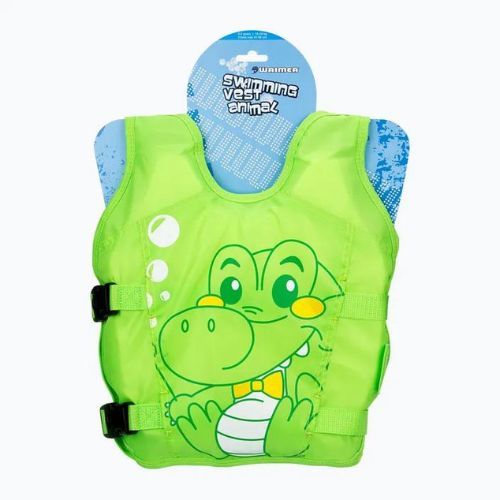 Waimea Kinderschwimmweste Krokodil grün