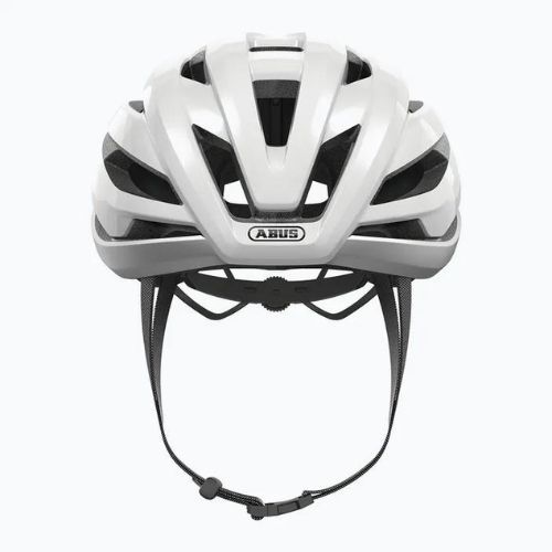 ABUS StormChaser Fahrradhelm Fleece weiß