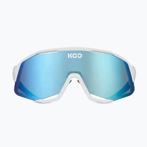 Koo Demos Sonnenbrille weiß/türkis
