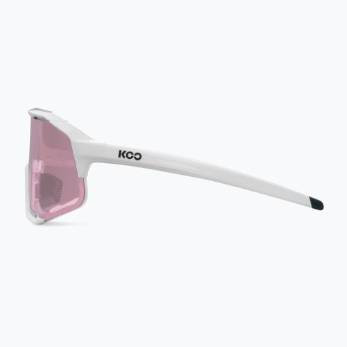 Koo Demos weiß/photochromatische rosa Sonnenbrille